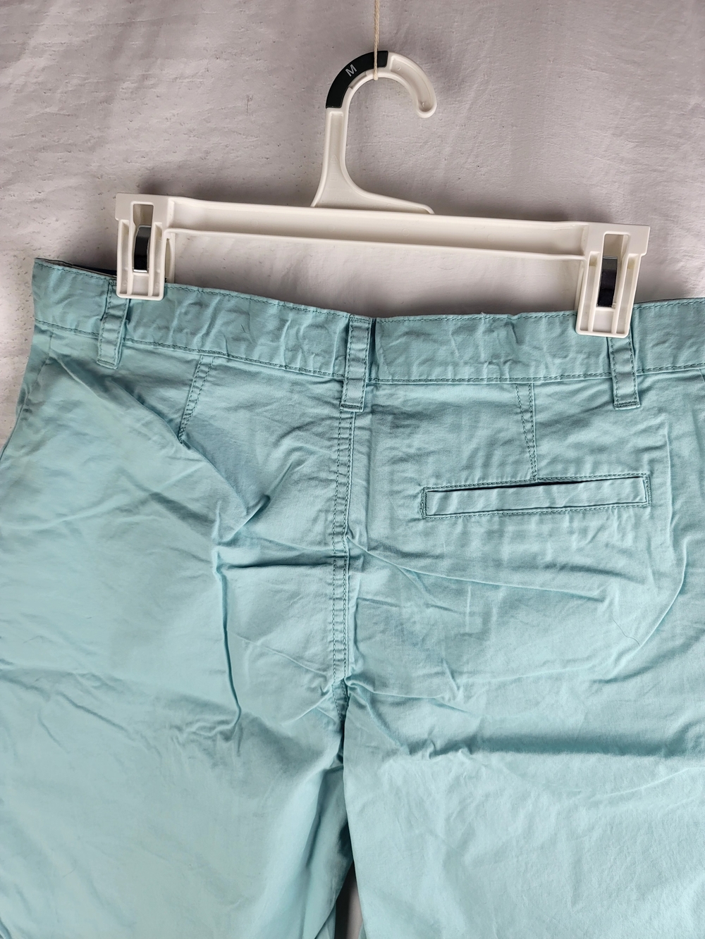 NWT Cat & Jack Boys Flat Front Shorts Mint Green Size 18 Boys Adjustable Waist - Picture 3 of 8